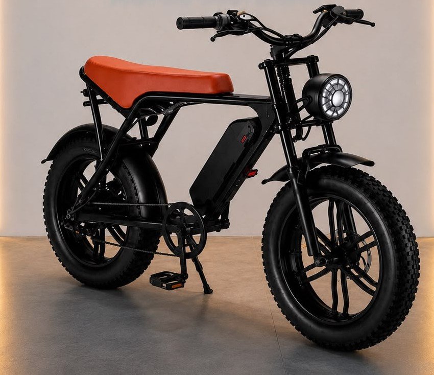 Moto elétrica V8